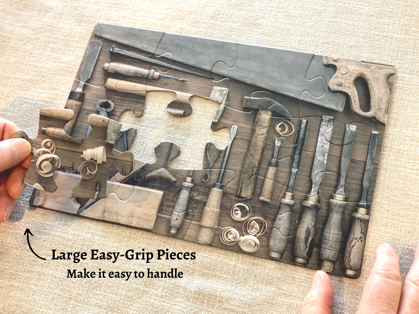 Handyman's Tools 12 Piece Puzzle