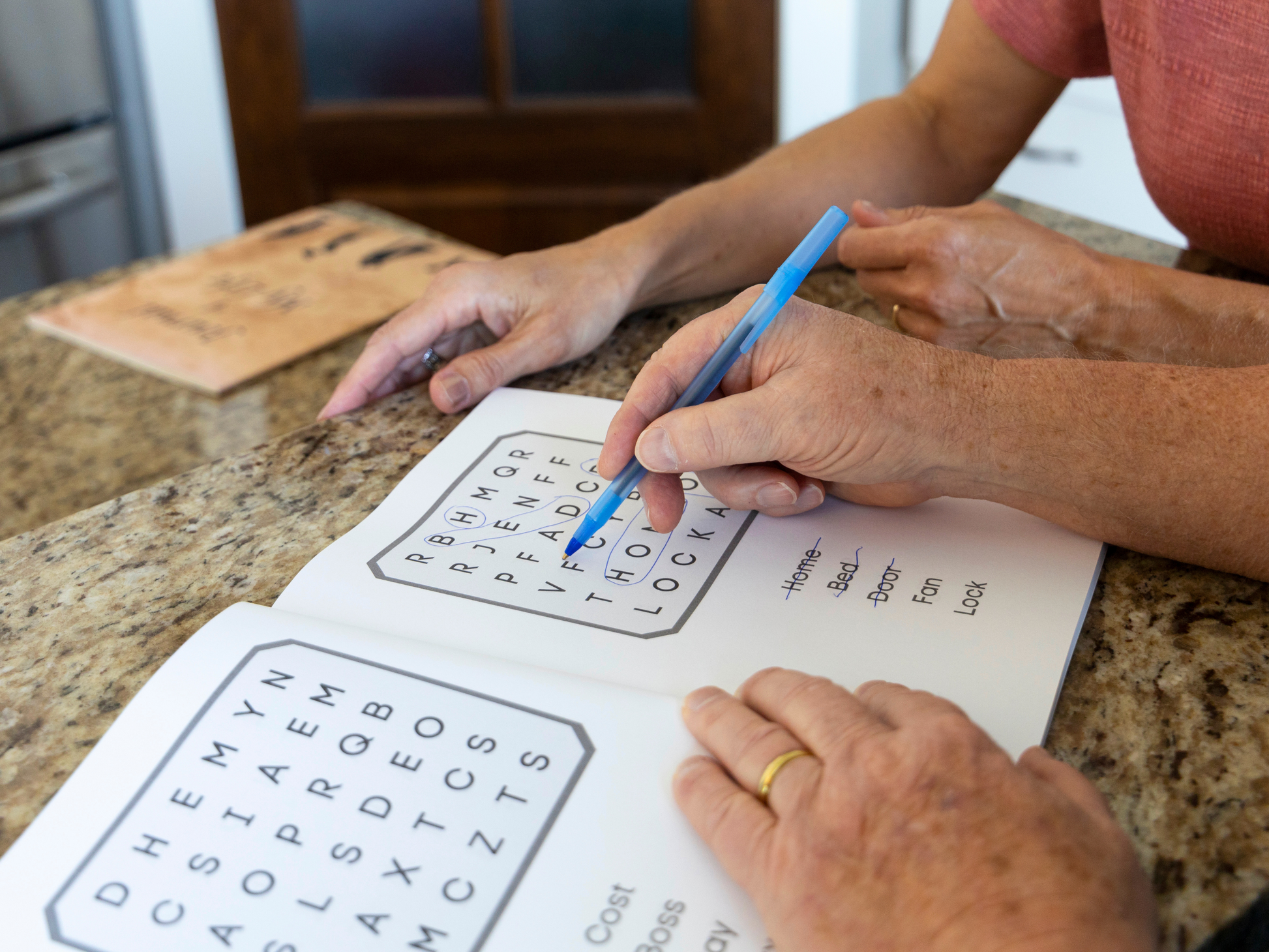 Alzheimers and dementia word search
